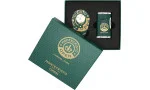 Conjunto de cortador de charutos e isqueiro Xikar Montecristo Open