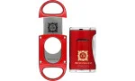 Xikar Romeo y Julieta Cigar Cutter and Lighter Set Linea De Oro