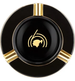 S.T. Dupont XL Ashtray Cohiba 60 preto e dourado 006472