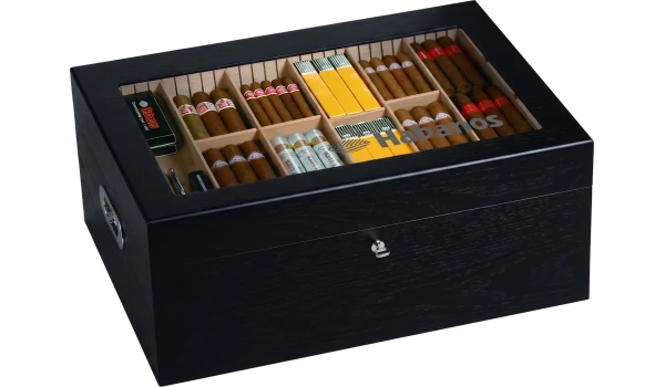 Habanos Gastronomia Humidor Silk Black foto 6