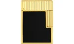 S.T. Dupont Ligne 1 Isqueiro Verniz preto Ouro amarelo C14120