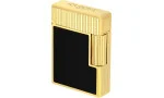 S.T. Dupont Ligne 1 Isqueiro Verniz preto Ouro amarelo C14120