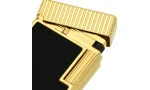S.T. Dupont Ligne 1 Isqueiro Verniz preto Ouro amarelo C14120