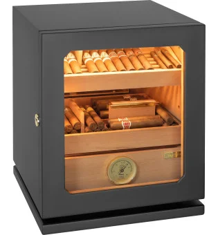 adorini Humidor Lumina Medium Deluxe preto