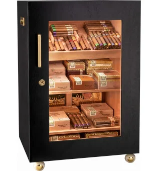 adorini Cabinet Humidor Caddy preto